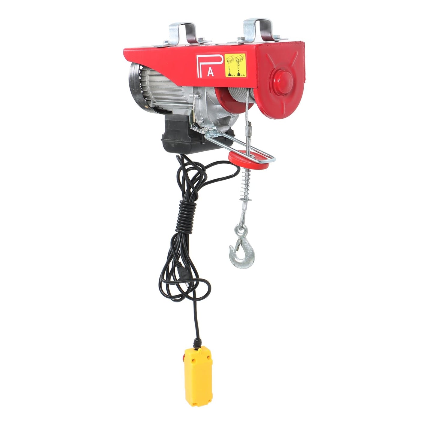 findmall 1760lbs Electric Hoist 110V with Remote Control Overhead Winch Hoist with Steel Cable for Industrial Warehouses, Construction Sites, Material Lifting Systems