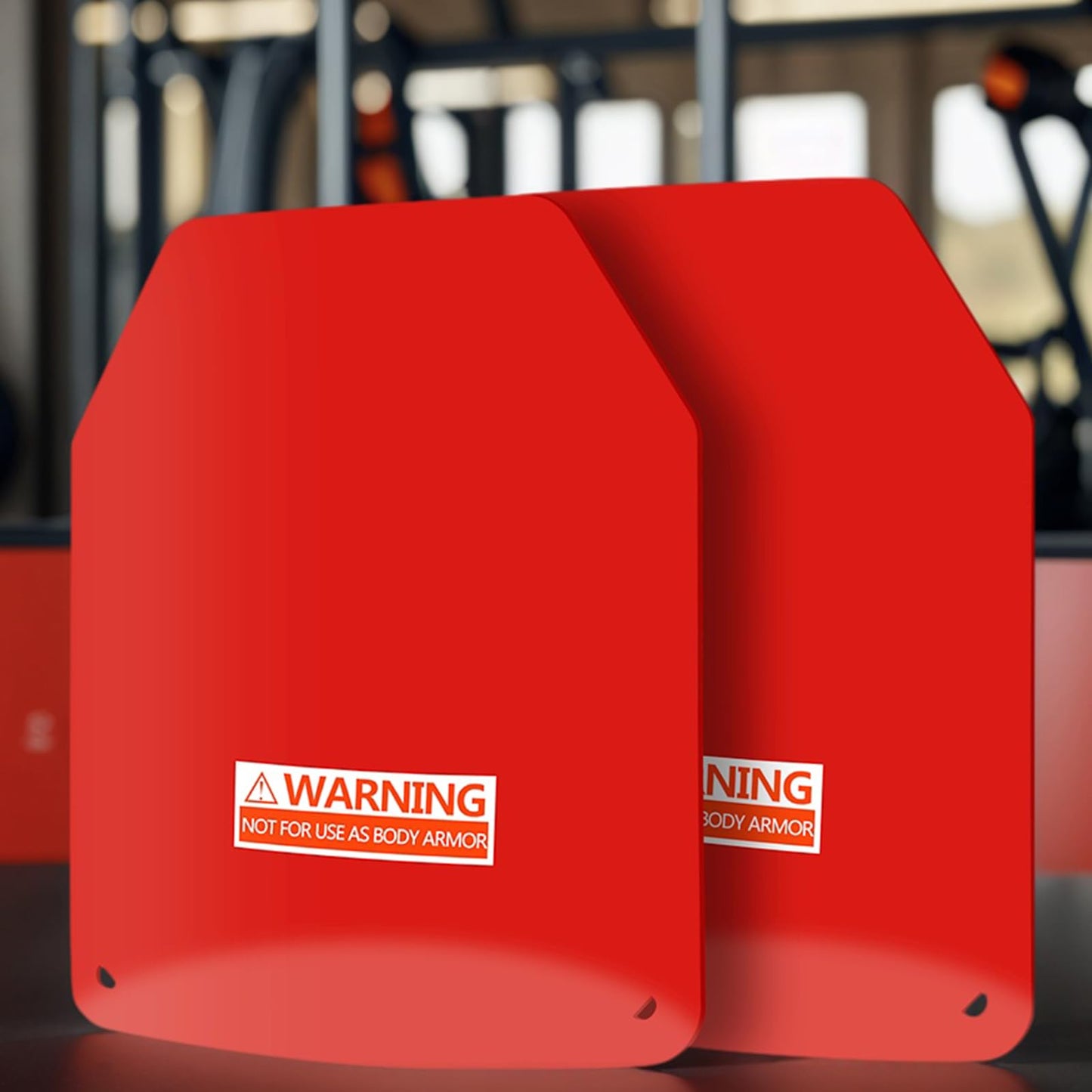 Weight Vest Plate Curved Weighted Plates for Weight Vest 5.5lb/11lb per Pairs for Running, Strength Training (Red:5.5LB(2.75LB*2))