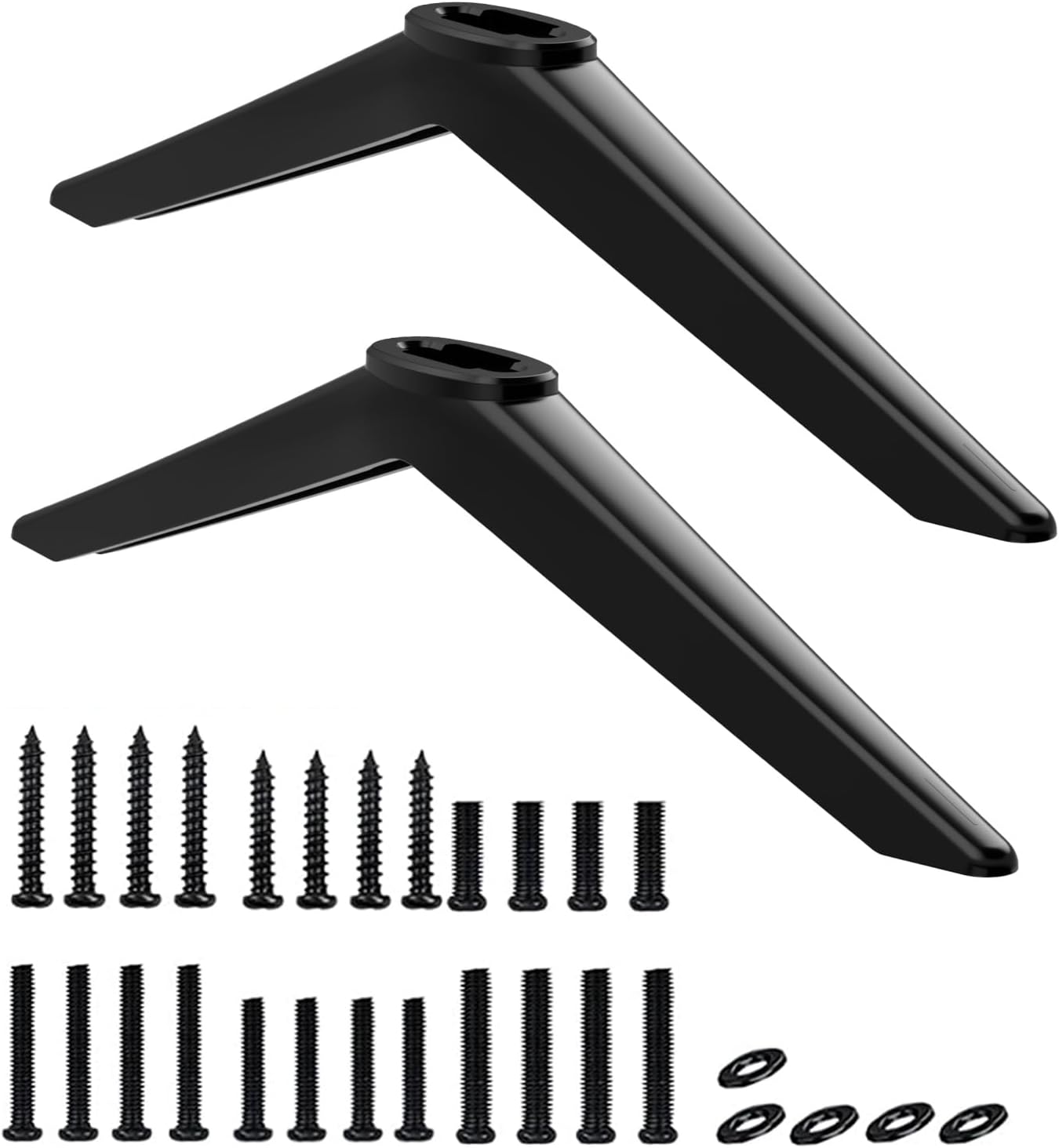 Motiexic Set, 2 Non-Universal TV Stand Only for Insignia TV Legs Replacement with Screws Only for Insignia Roku TV