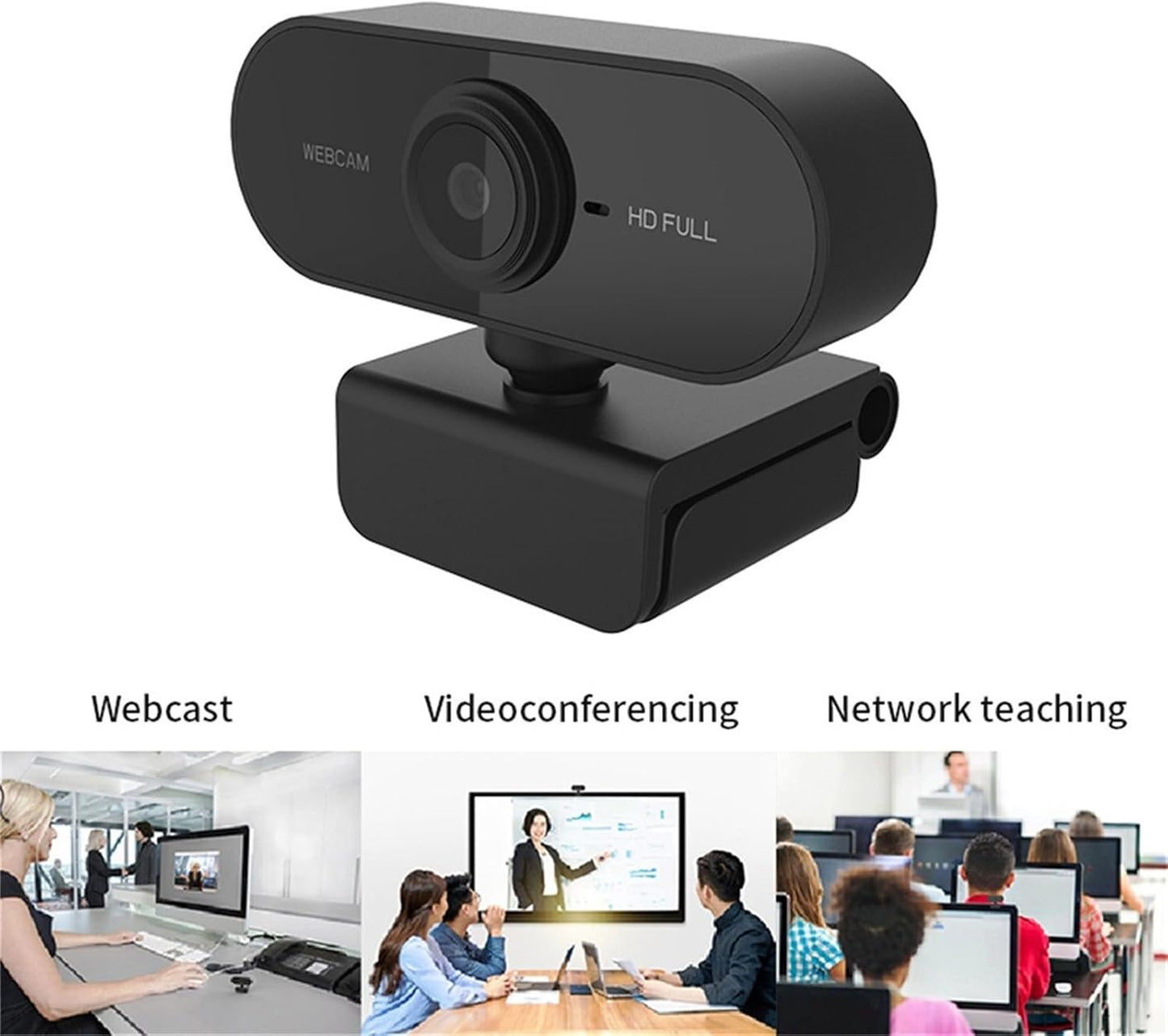 Lovskoo 1080p Streaming Camera HD Webcam USB Pc Camera Webcam for Pc Gaming Computer Web Cameras for Desktop Computer