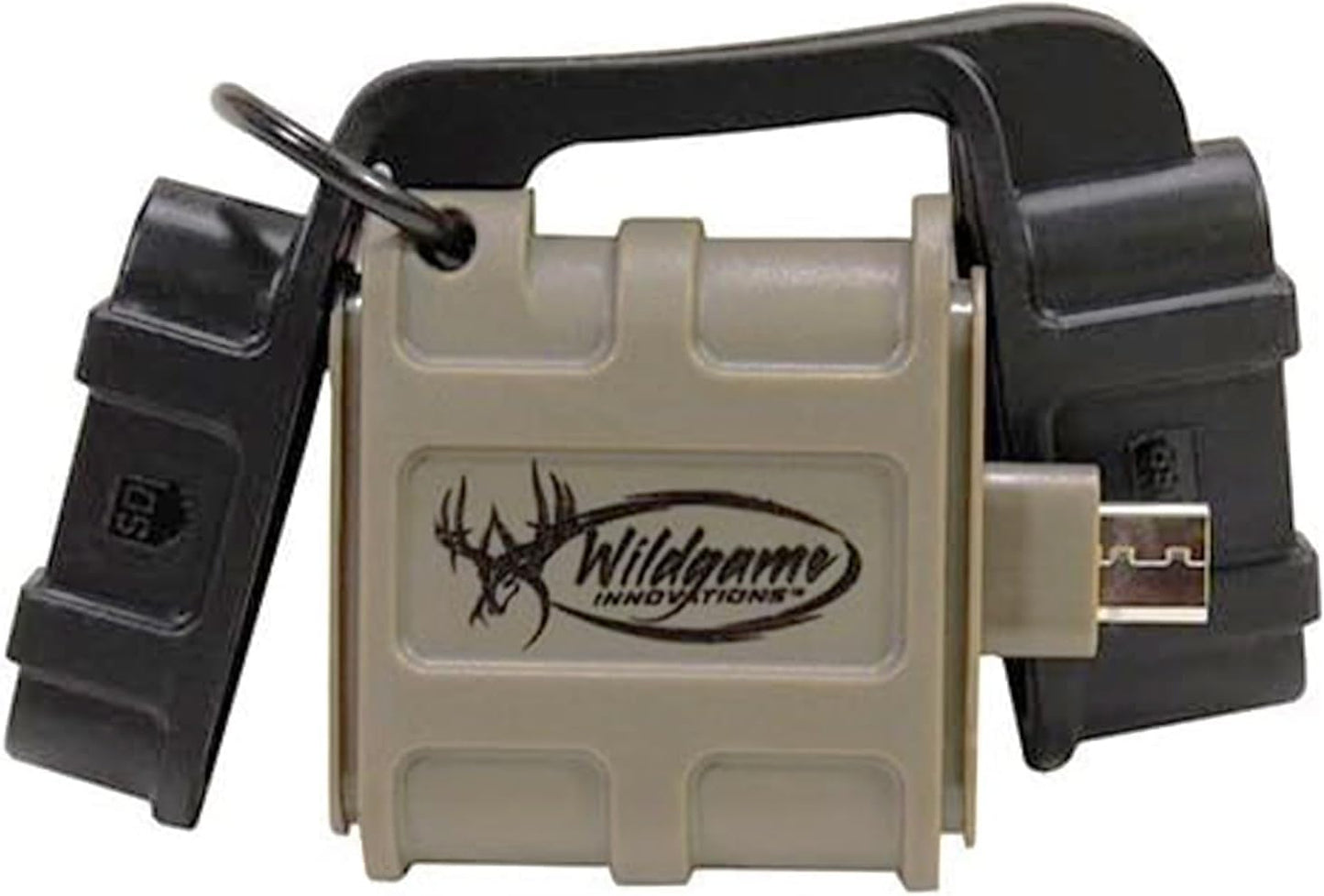 Wildgame Innovations SD Card Reader Compatible with Android Devices | Compact Memory Card Reader for Smartphone | Trail