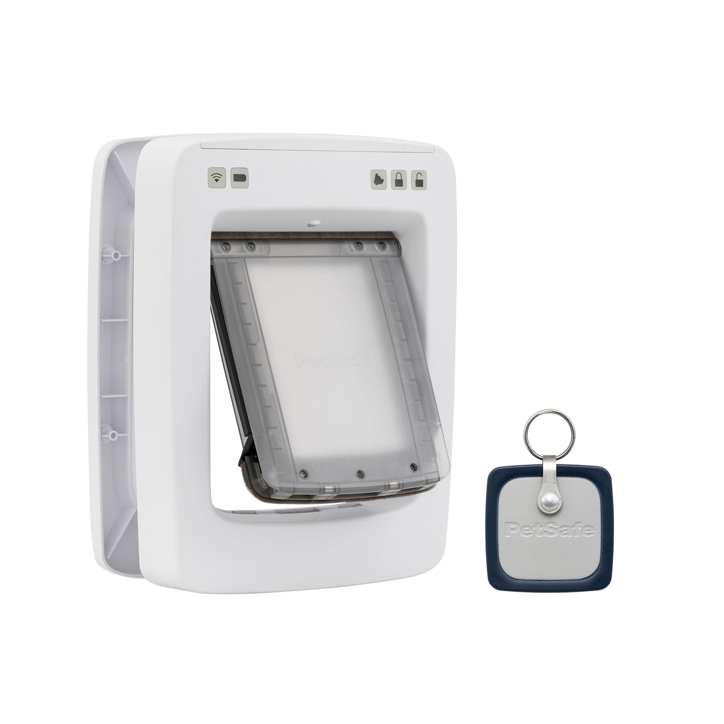 PetSafe Never Rust SmartDoor Connected Pet Door, Dog and Cat, Selective Entry and Exit, App Enabled Pet Door, Smart Device, Smartphone Controlled, Customize Schedule, Multiple Pets, Medium