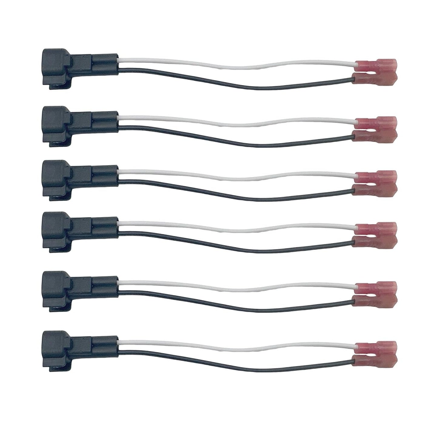 Bstenky 6 Pack F150 F250 72-5600 Speaker Wire Harness Car Front Rear Door Speakers Adapter Wiring Harness Plug