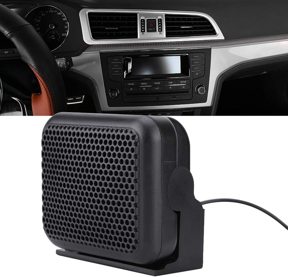 LenTLy NSP100 3W 3.5mm 4m MP3 External Speaker, Wired Speaker with Cable, Black, Portable, Stereo Sound, Compatible
