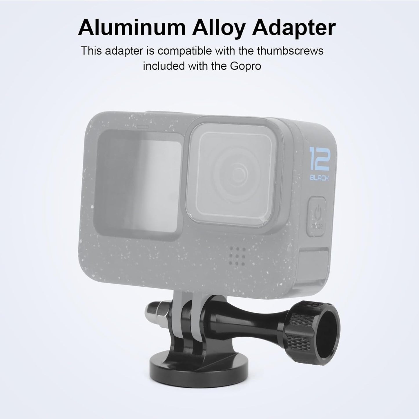 Mechrig 13/12/11/10/9,2 Pack 1/4"-20 Aluminum Tripod Mount Adapter for Gopro Hero Compatible with Standard Threaded