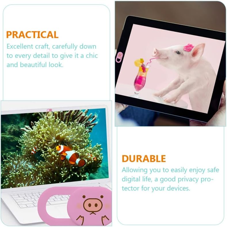 3Pcs ARTIBETTER Laptop Cover Slide Privacy Protection Ultra-Thin Self-Adhesive Webcam Cover for Computers Tablets