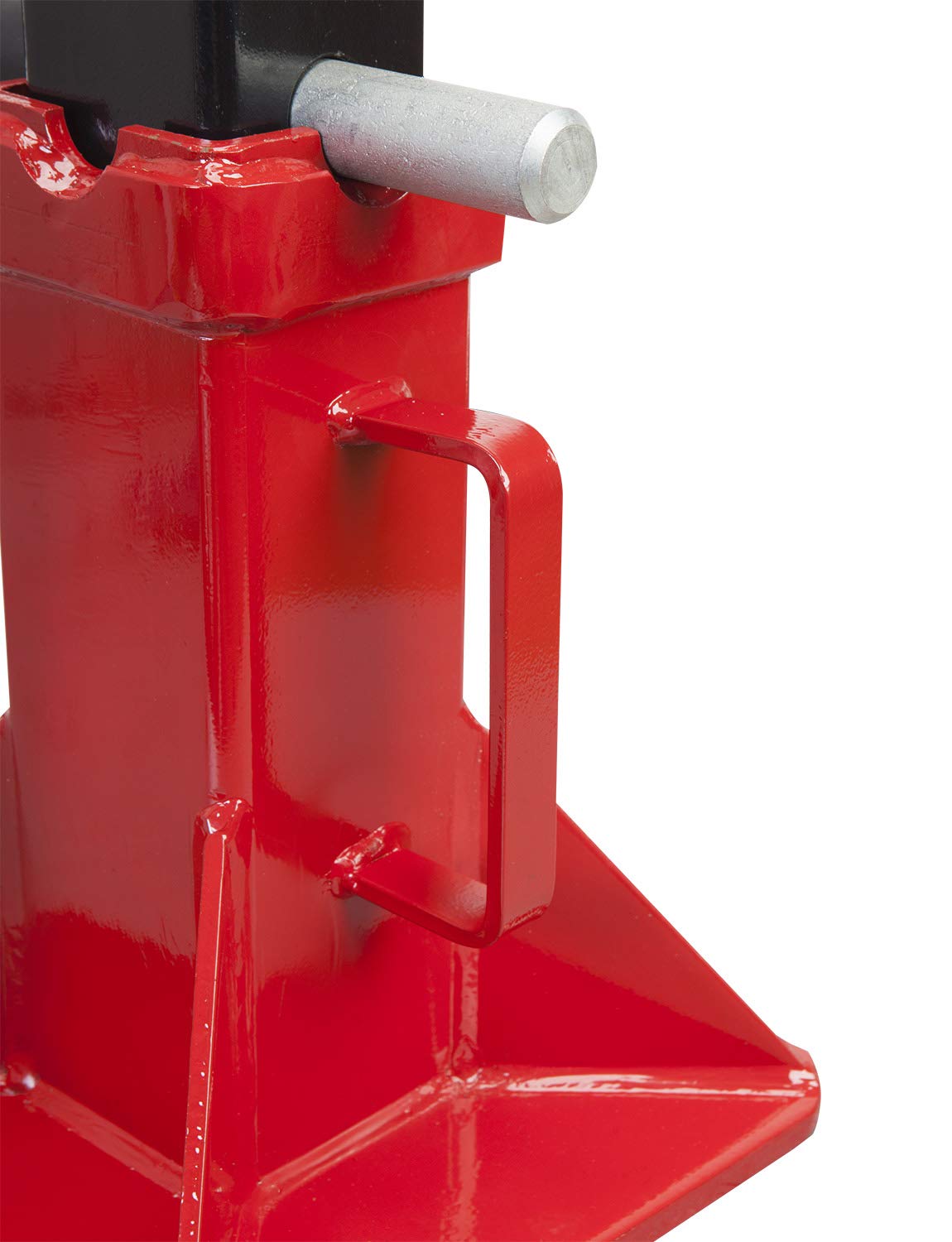 Big RED 22 Ton Car Jack Stands, Heavy Duty Pin Type Professional Car Jack Stand with Lock, Fit for Supporting Trucks, Trailers and Equipment, Red, 1 Pair