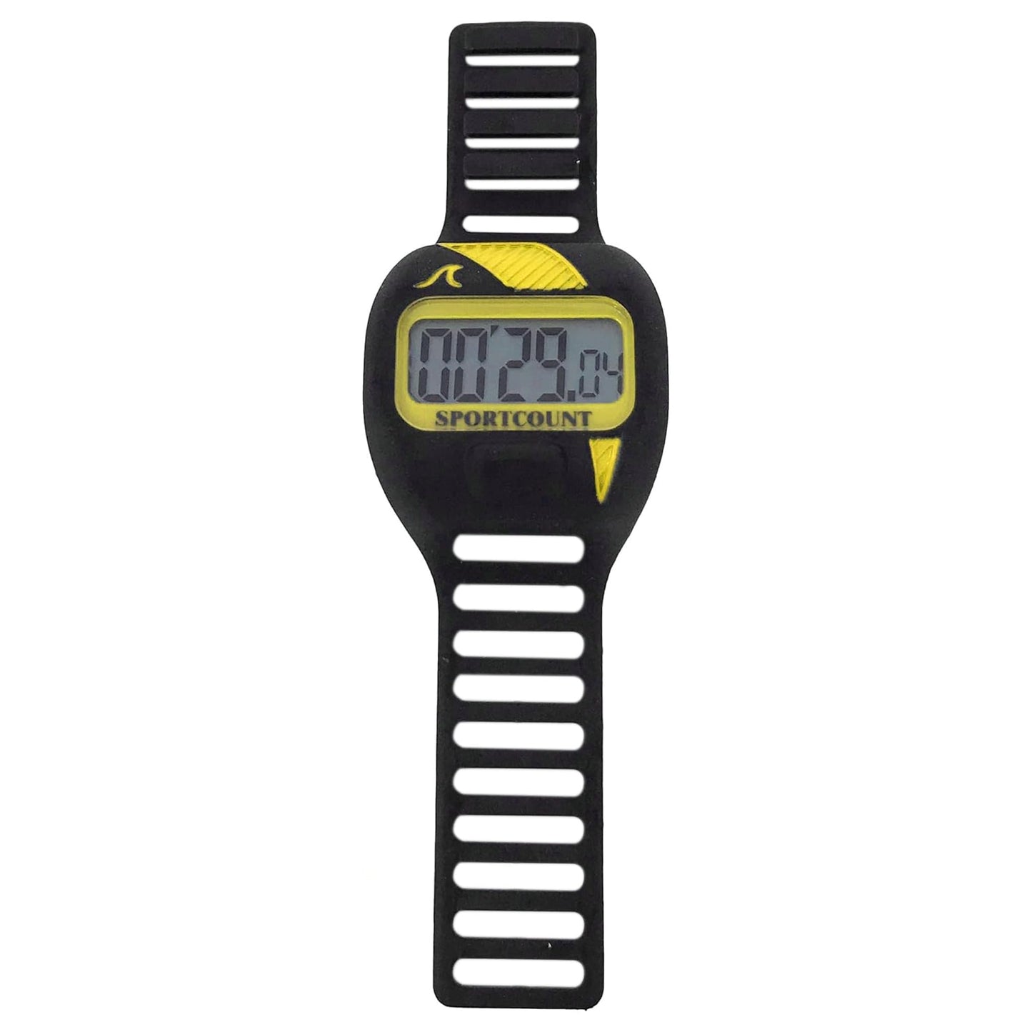 SC SportCount Finger Stopwatch Swim Timer - Waterproof Handheld Swimming Stopwatch for Running, Pickleball, and Cycling