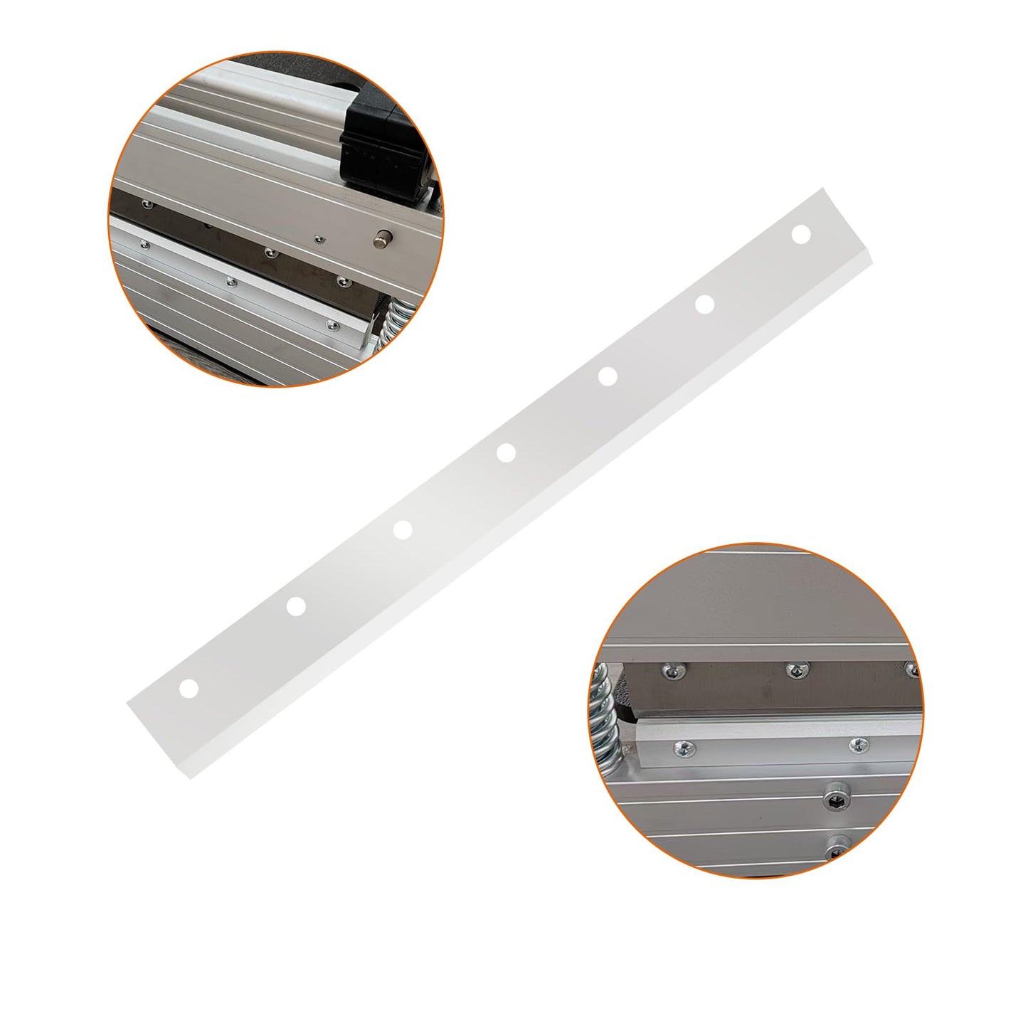 13“ Laminate|Vinyl Floor Plank Cutter with Blade, ECUTERS Heavy Duty Flooring Cut Up to 16mm Thick Floors, Portable Angle Length Cutting Flooring Tools - Engineer Wood Parquet LVP LVT VCT SPC WPC