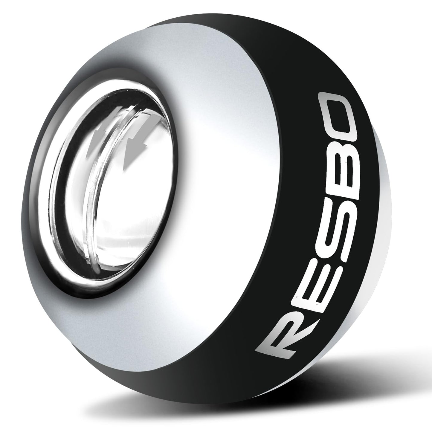 Resbo All Metal Gyro Ball, Auto Start Wrist Ball Hand Strengthener Wrist Exerciser