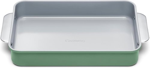 Caraway Non-Stick Ceramic 9”x13” Rectangle Pan - Naturally Slick Coating | Non-Toxic & PTFE Free - Sage