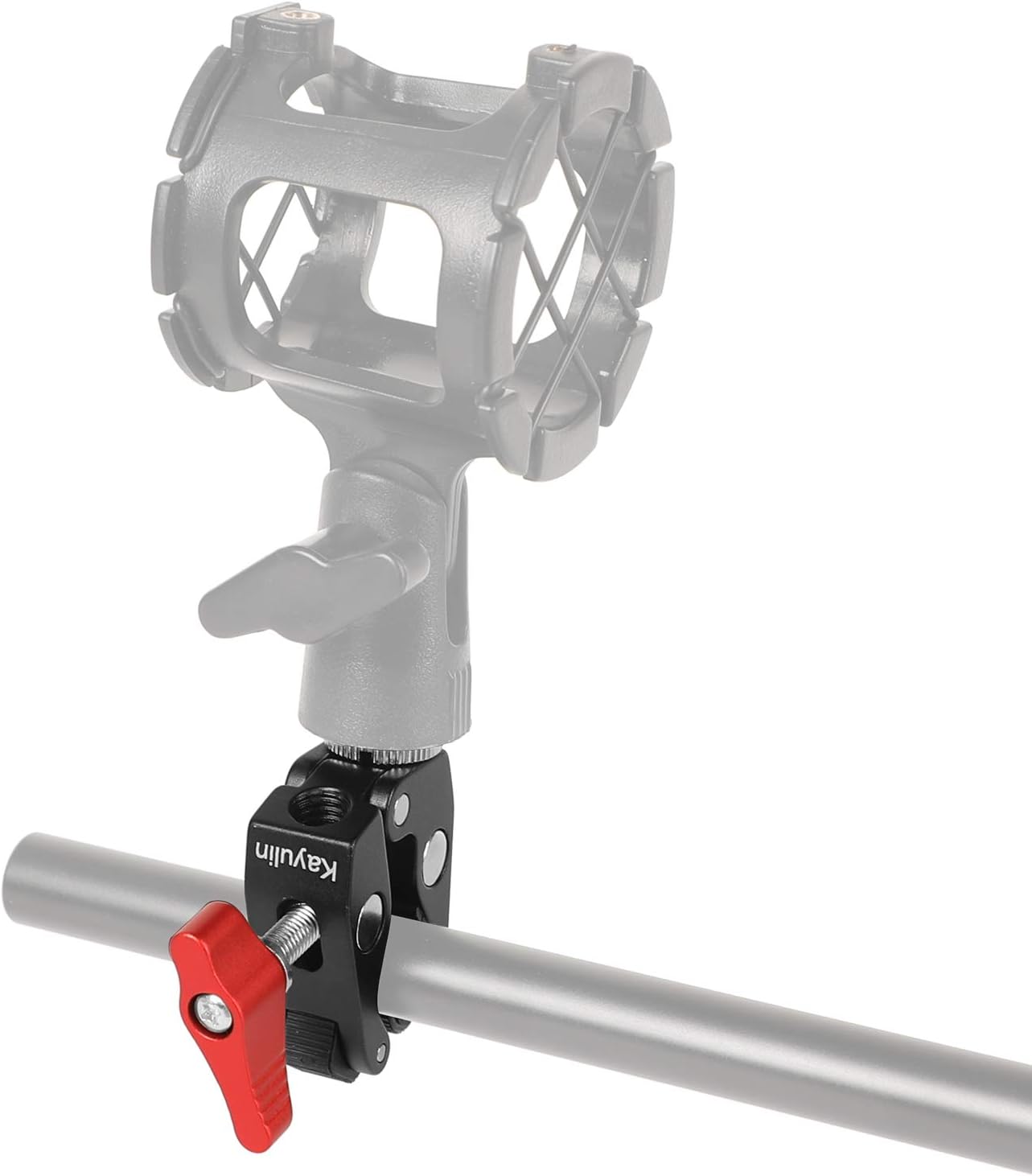Kayulin 5/8-27 Super Crab Clamp with Screw Mount for Camera Mic Flash Light Accessories
