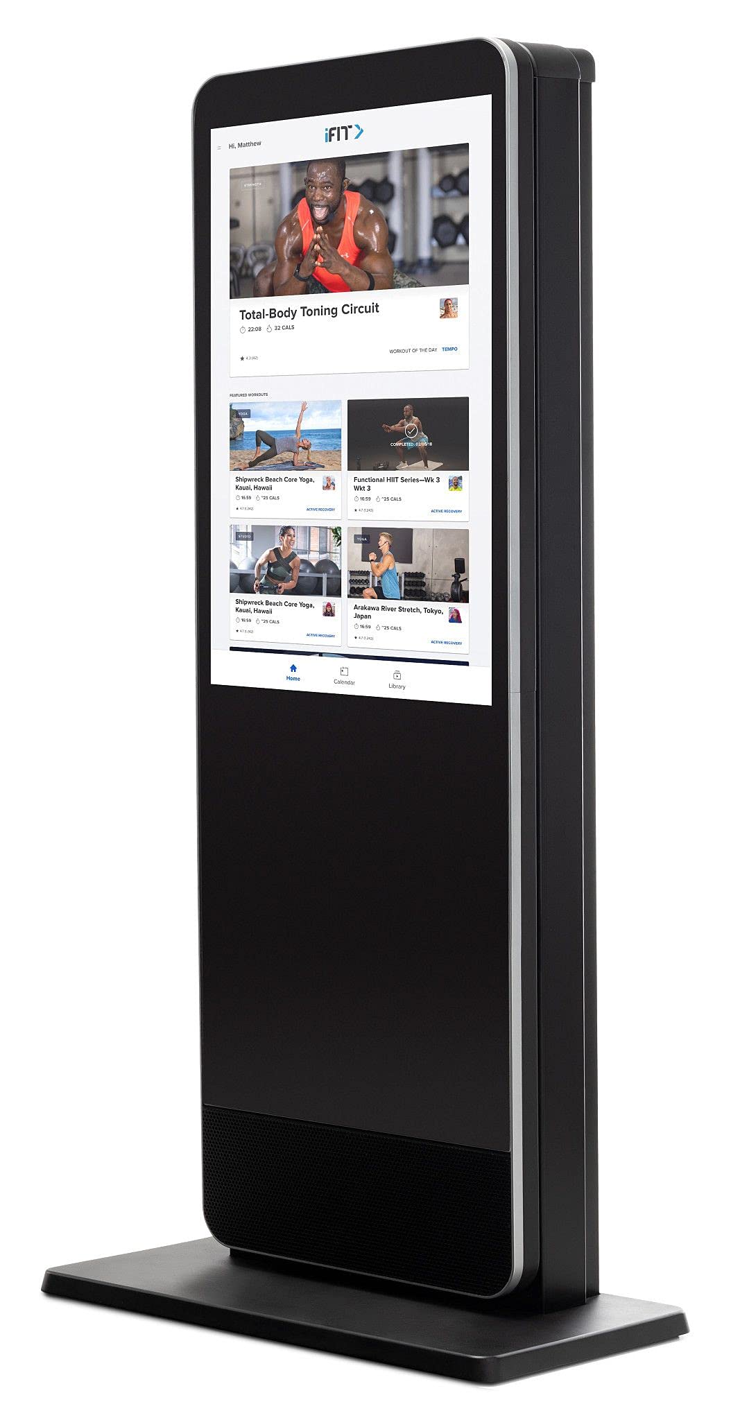 Nordictrack Vault Complete Reflective Trainer with Fitness Accessories, Pivoting Mirror and Touchscreen, and 30-Day iFIT Family Membership