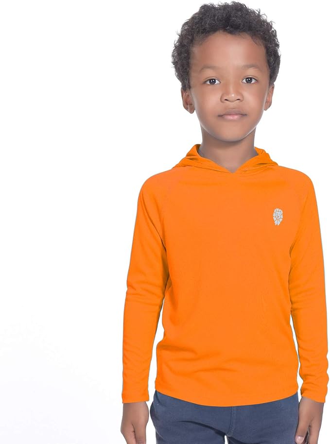 Hoodies for Boys Outdoor Recreation Shirts - Youth Athletic Tops Sun Protection UPF 50+