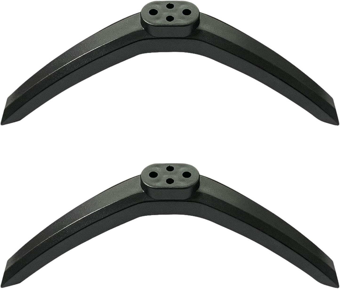 Moyeetings 2Pcs Set 43 Inch TV Feet Base Replacement Anti-Slip with Screws Easy Installation Lightweight TV Accessories