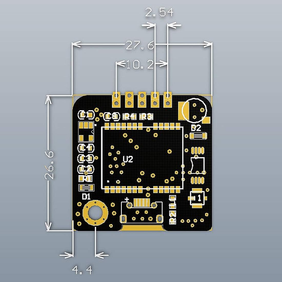 Doudou et Compagnie 2pcs GT-U7 NEO-6M, STM32, Doudou GPS Module, High Sensitivity, Low Power Consumption, Compatible