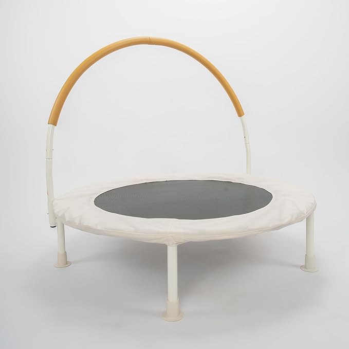 Jumpking 36 inch Indoor and Outdoor Toddler Trampoline with Bungie Cords, Powder Coated Rust Resistant, Perfect for Families with Young Children