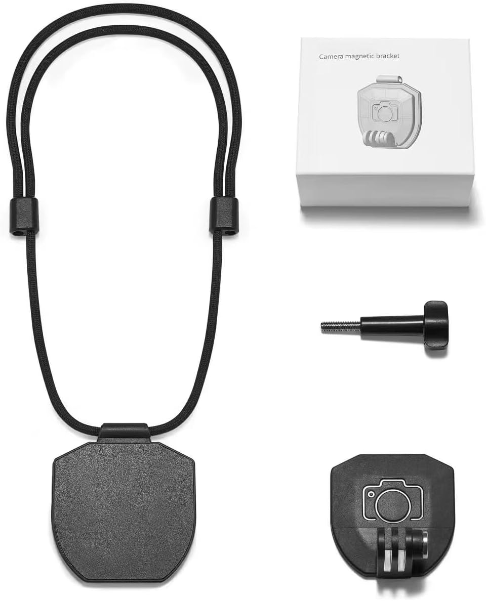 Reflex Camera 360 Magnetic Chest Mount Compatible with Go Pro, DJI, Insta | Quick Release Action Camera Holder