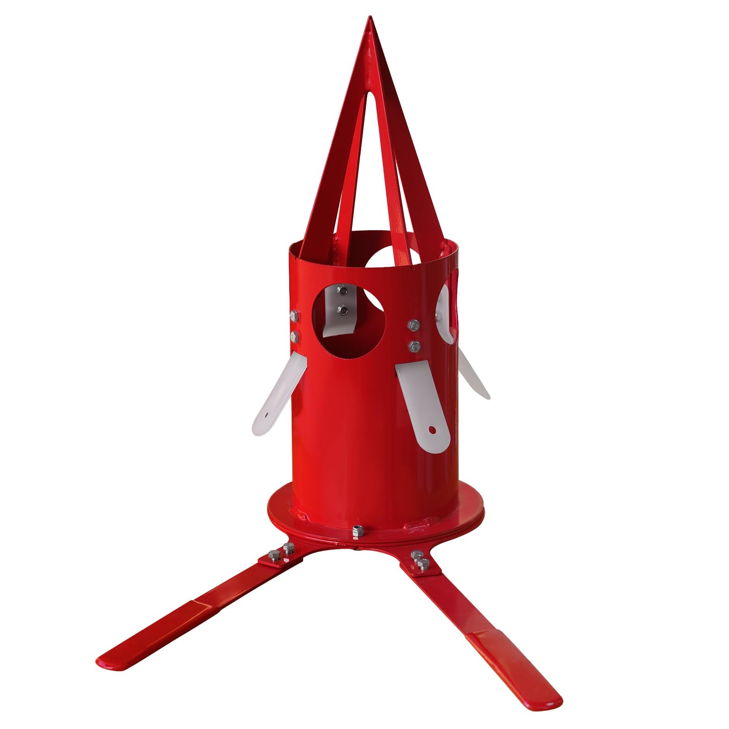 NULTRUMA Big Bag Dispenser Bulk bBag Unloader Dischargers for Farms Construction Industry(Red)