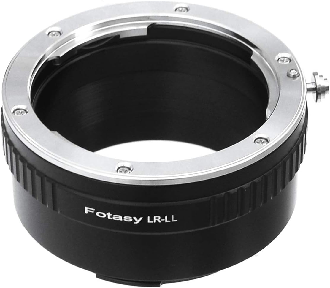 Fotasy S1 S1H S1R S4 S5 SL2 TL2 Leica R Mount Lens to L Adapter, Copper, LR Lens Adapter to L Mount, Compatible