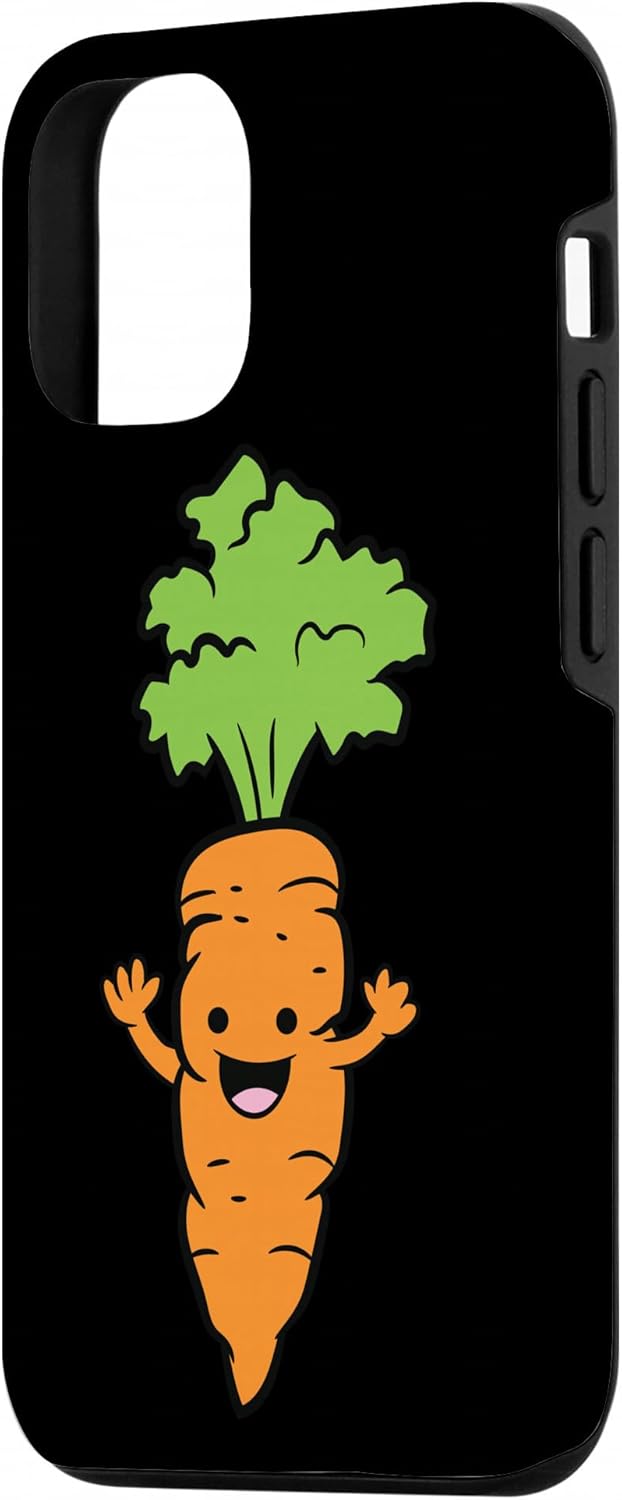 Cute Carrot Vegetable Tees and Gifts 12/12 Carrot Hands Up Vegetable Love Carrots Case for iPhone Pro