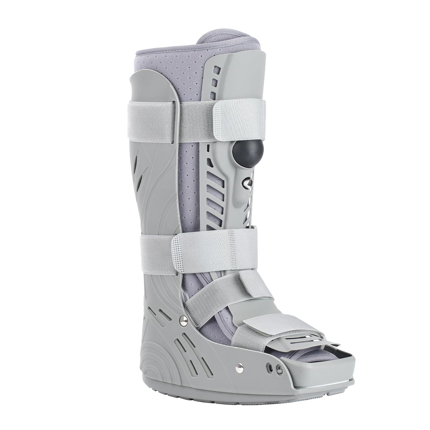 Mathgetin Air CAM Walker Fracture Boot, Tall Medical Walking Boot for Broken Foot, Inflatable Orthopaedic Boot for Foot & Ankle Injury Recovery (Medium)