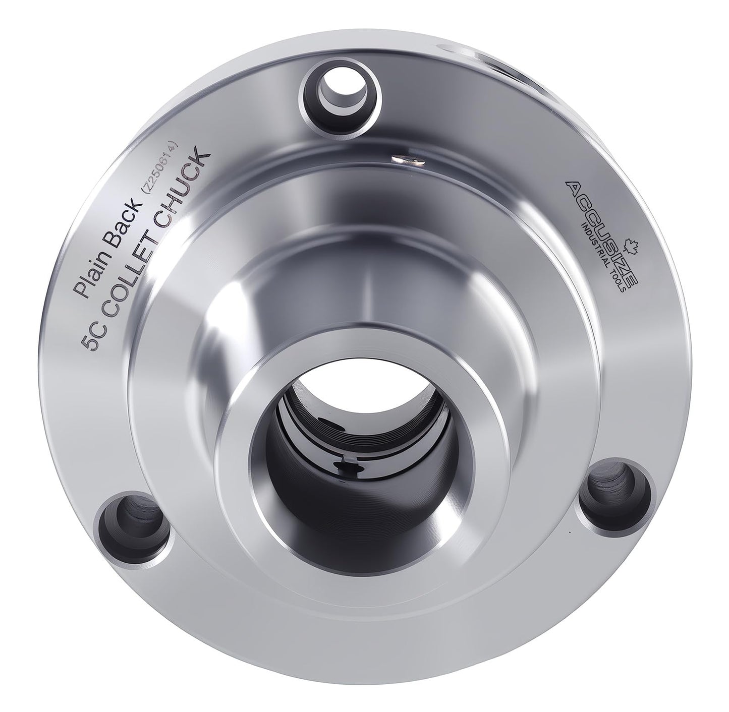 Accusize Industrial Tools 5C 5'' Collet Chuck, Plain Back, for Lathe Machine, 0269-0010
