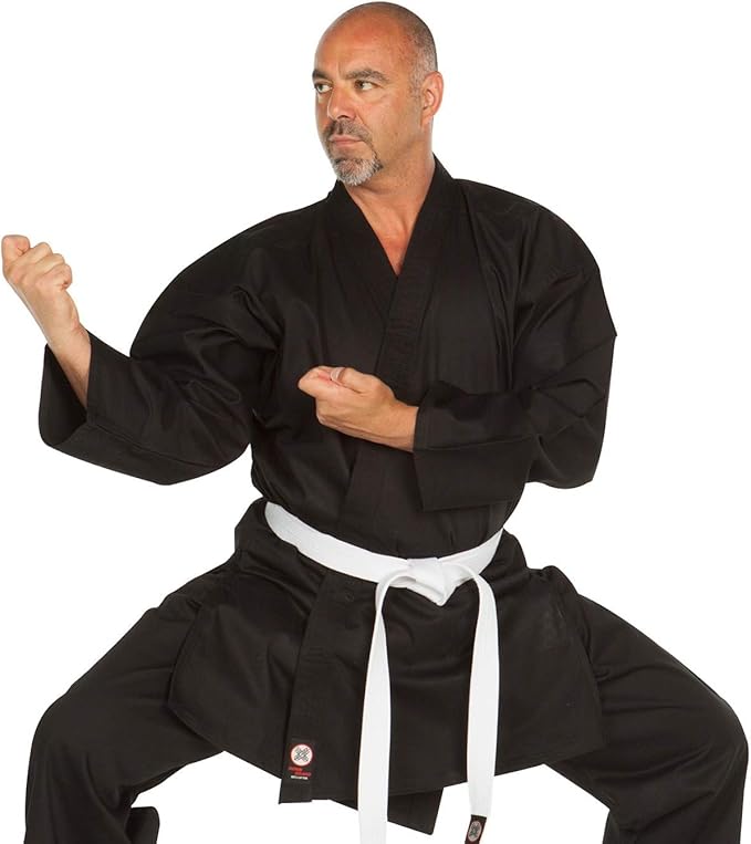 Ronin Karate Top - Medium Weight Karate Jacket - Smooth 100% Drill Cotton 9oz - Martial Arts Jacket