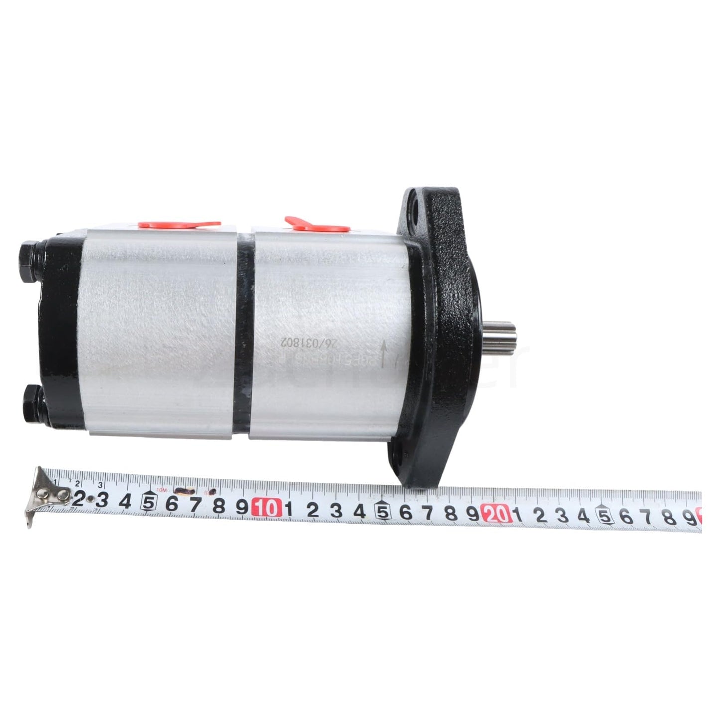 Zachager PGP51088G3LP Hydraulic Double Gear Pump Fast Response & Durable Hydraulic Gear Pump Direct Replacement for Suitable for AGT Skid Steer Loader KTT23 Series