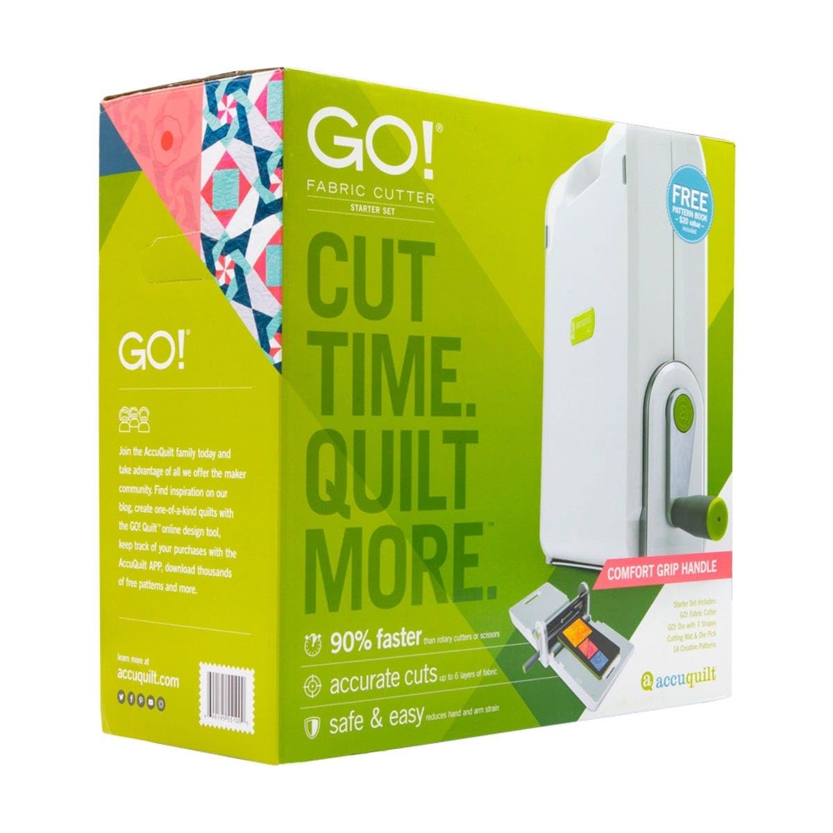 Accuquilt GO! 55100H Fabric Cutter Starter Set