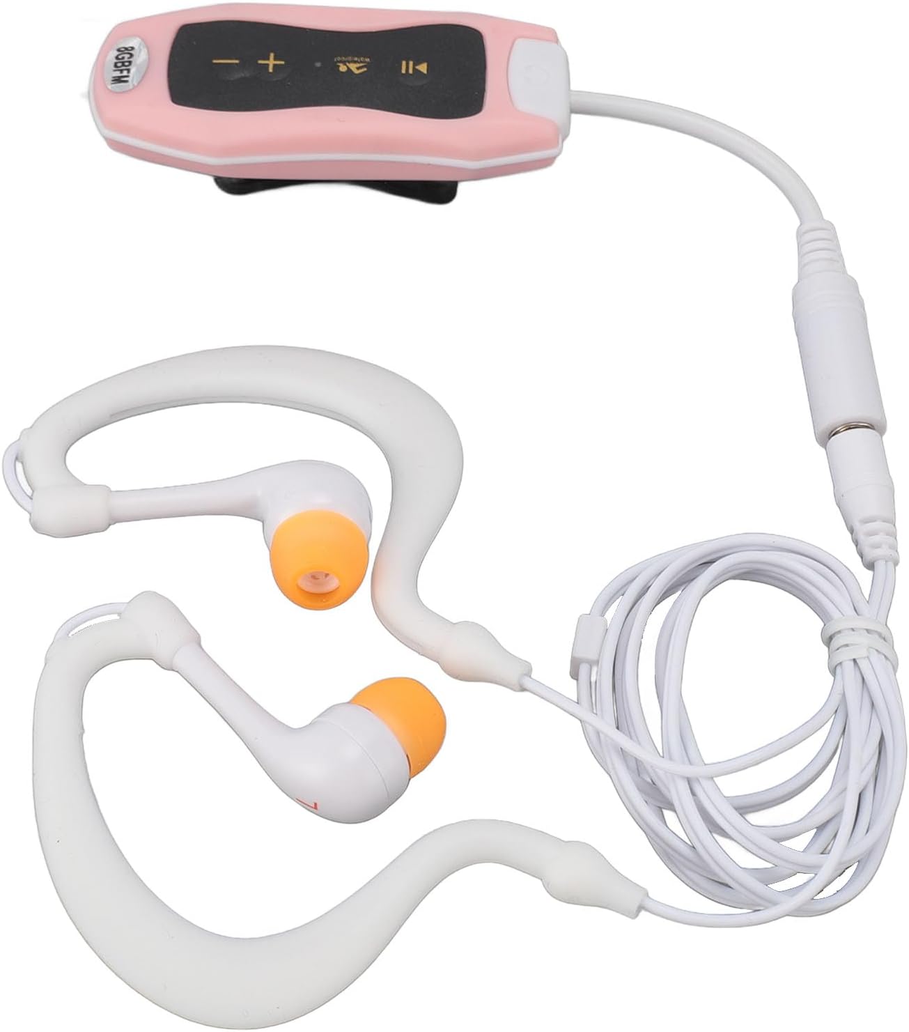 Zerodis MP3 Mp4 Swimming 8GB 8 IPX8 MP3 (8GB) Players Diving ABS Rubber Storage Hours Battery Life Underwater Music