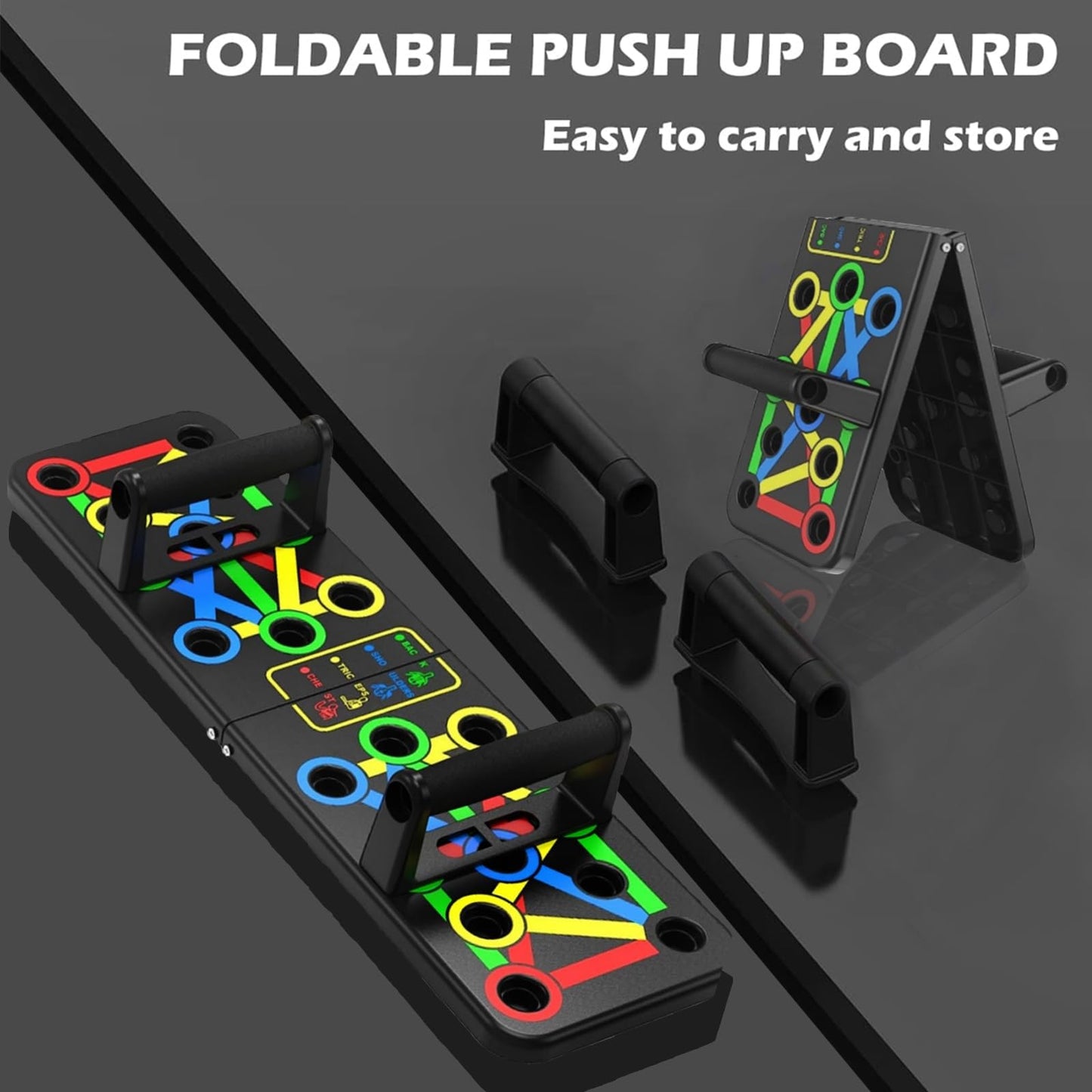 Push Up Board Home Workout Equipment Solid Multi-Functional Pushup Stands System Fitness Floor Chest Muscle Exercise Professional Equipment