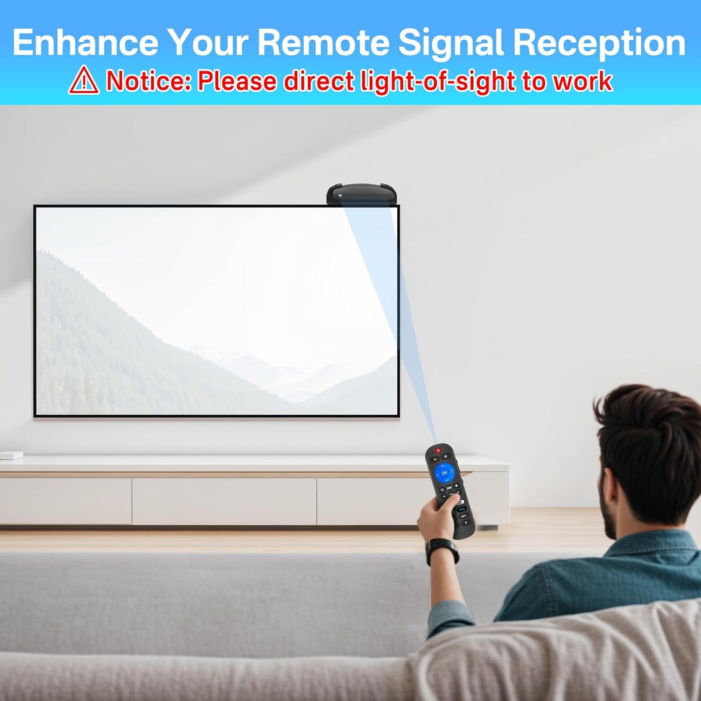 tiebutie 4K, 4K+ 4K, 4K+ Streaming Device Mount for Roku Express Express Holder for Mounted TV with Remote Holder