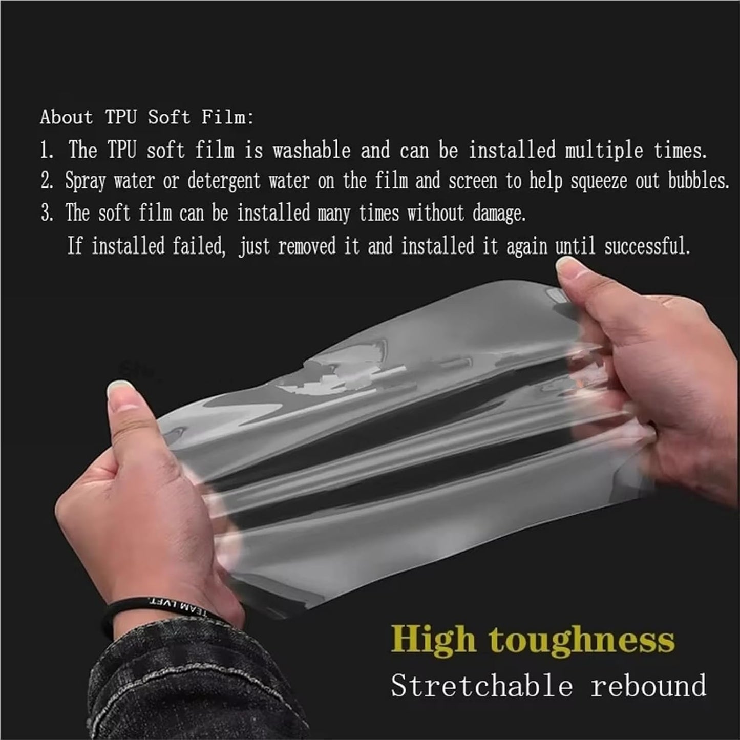 WIJMCTHC 2024 14.6 Inch Car modification Compatible With Capri TPU Screen Protector Infotainment LCD Car Radio Gps