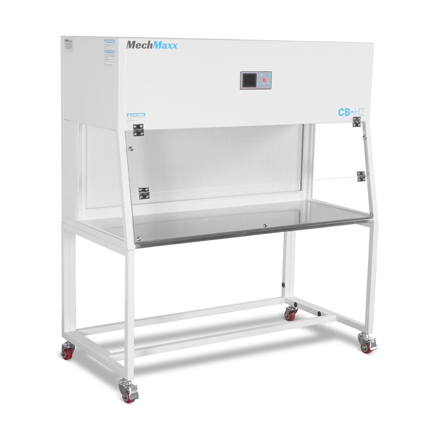 MechMaxx 53.5'' Wide Horizontal Laminar Flow Clean Bench with HEPA Filtration & UV Sterilization | ISO Class 5, CB-H2