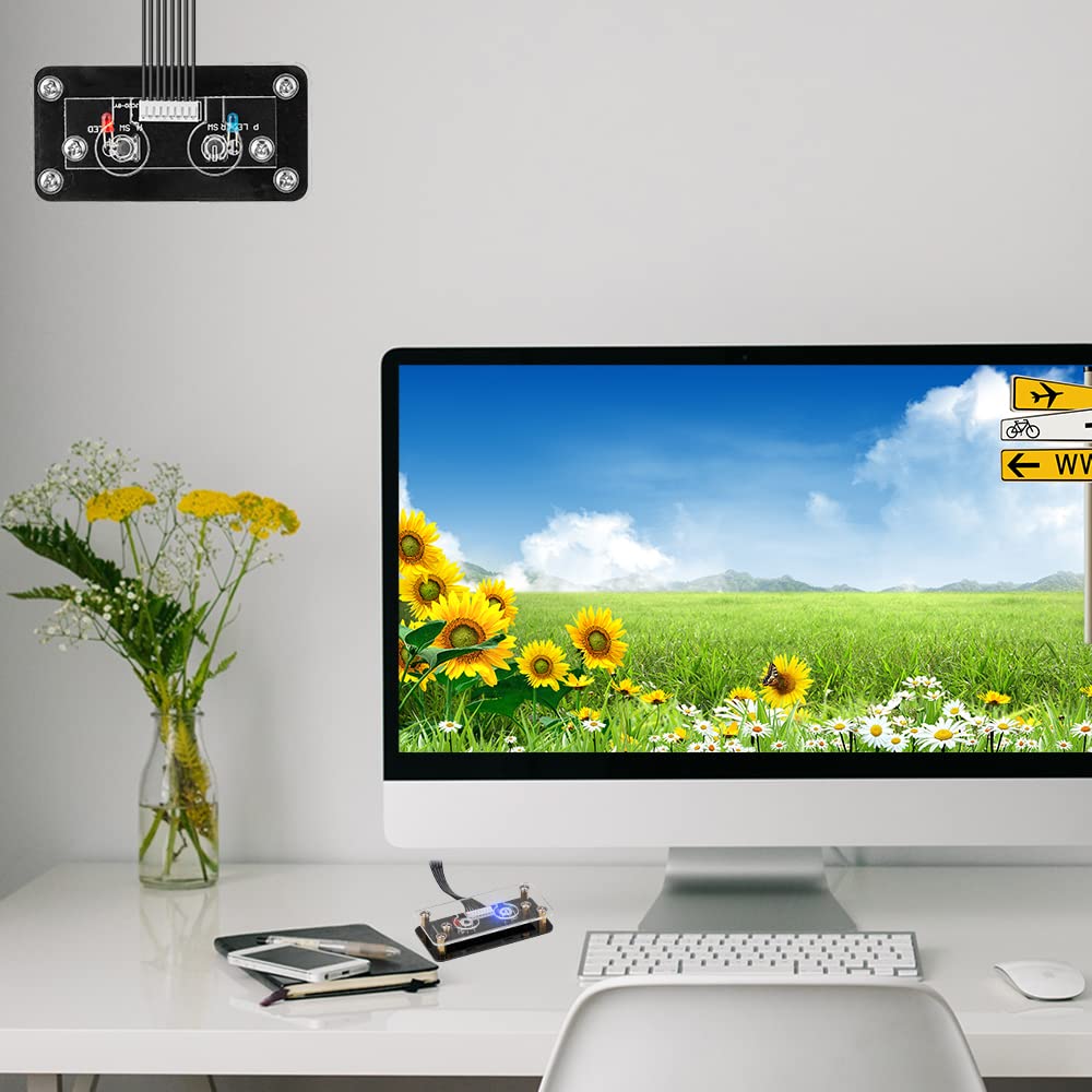External Power Button for Desktop Computers: On/Off Switch for Motherboard