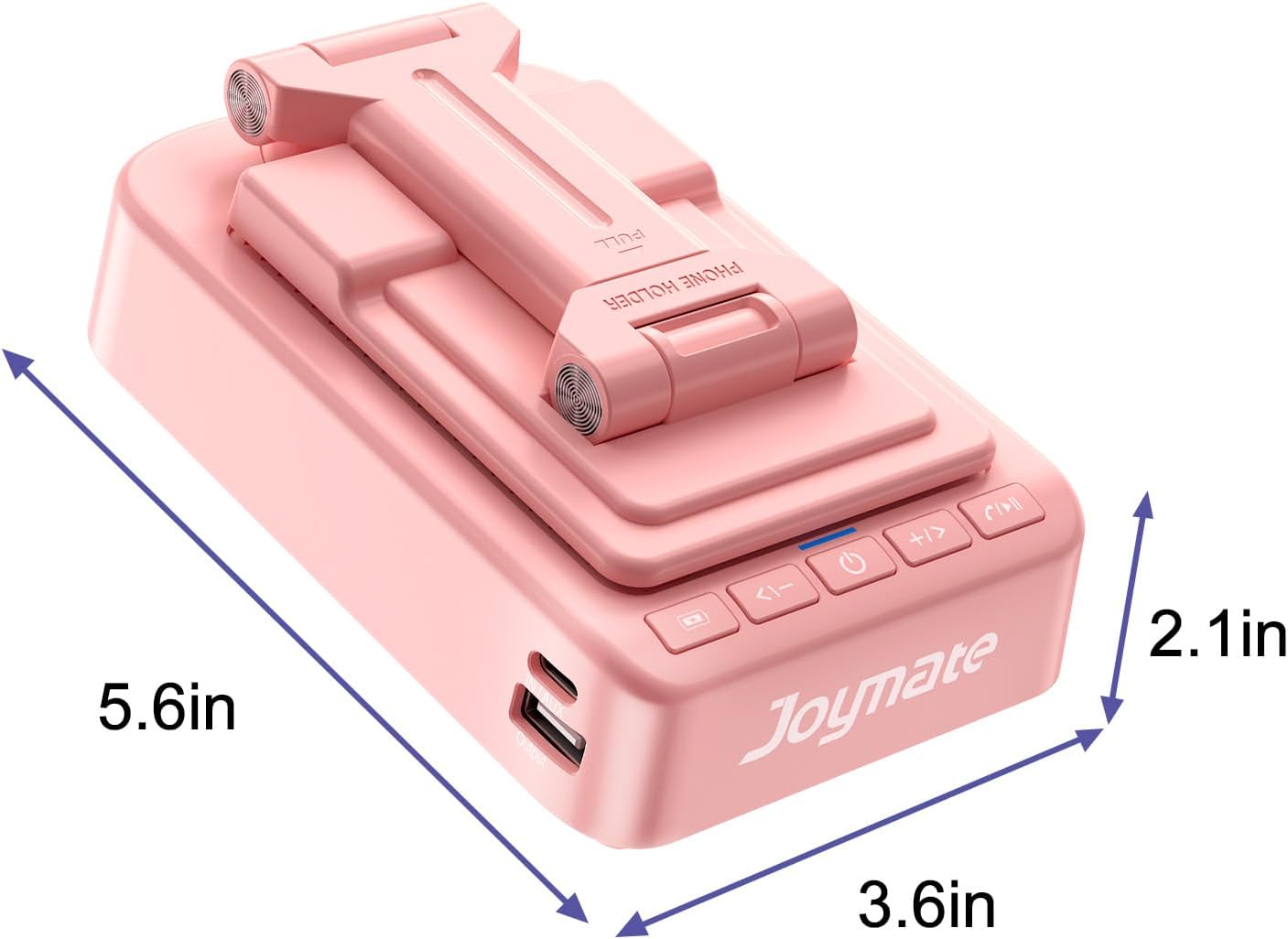 Joymate 360 Gifts for Men Women, Phone Stand with Bluetooth Speaker and Charging Function Rotable Angle Adjustable Cell