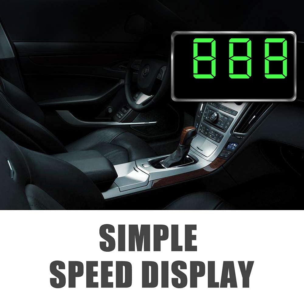 C60/C60S/C80/C90 (C80-1) KingNeed Original Universal GPS Head Up Display Speedometer Odometer Car Digital Speed Display