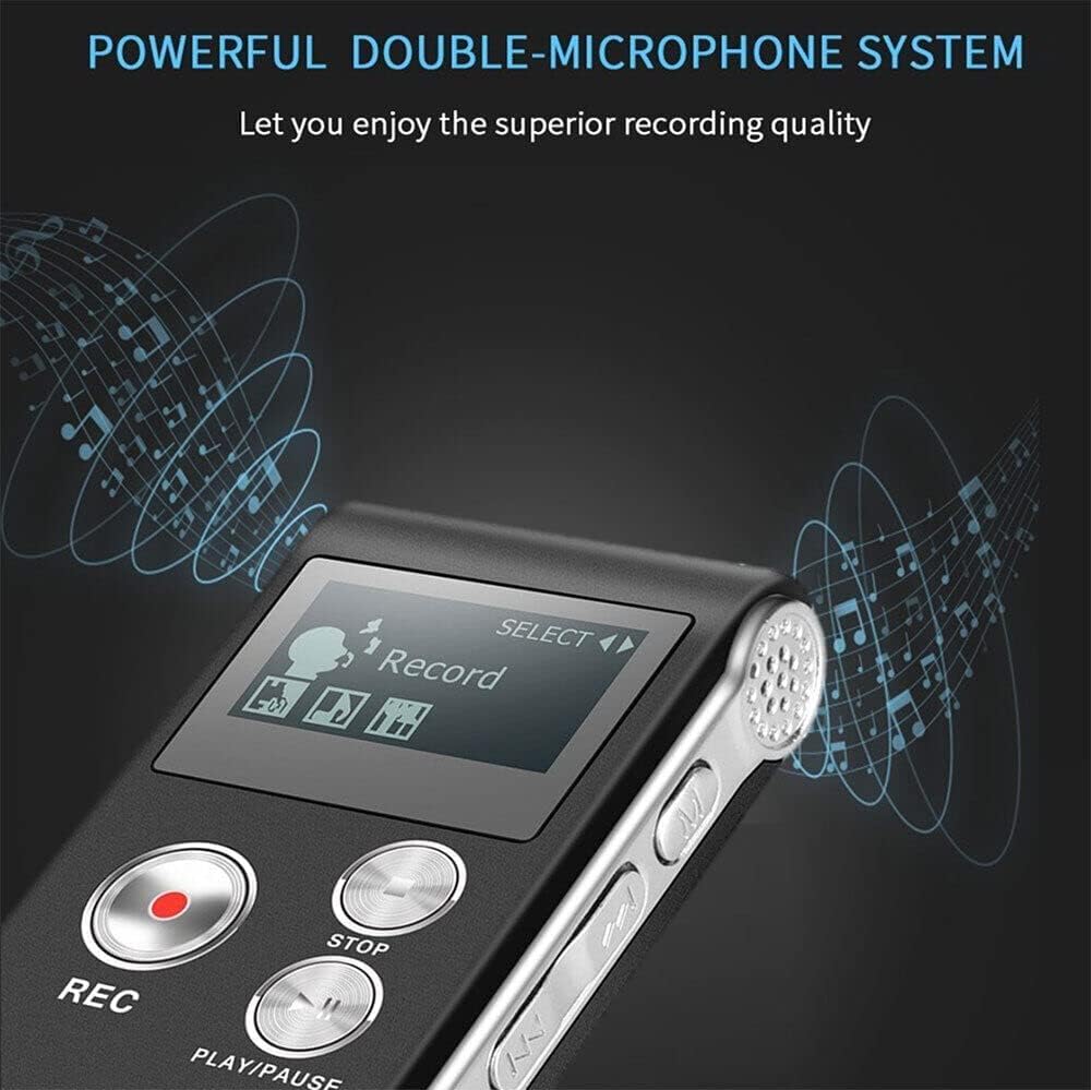 TEAMWILL 1PC 32GB Paranormal Ghost Hunting Equipment Digital EVP Voice Activated Recorder USB