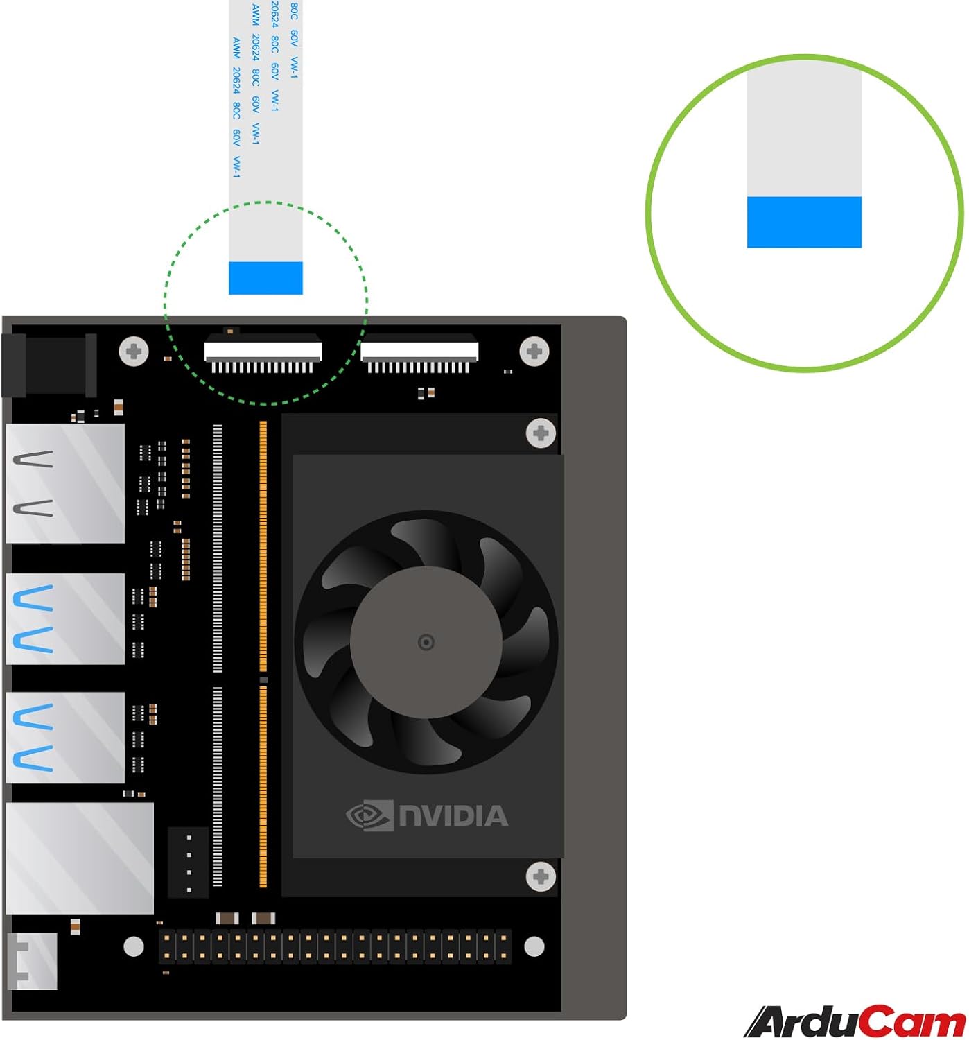 Arducam 8MP IMX219 Camera Module for NVIDIA Jetson Orin - High-Resolution Imaging