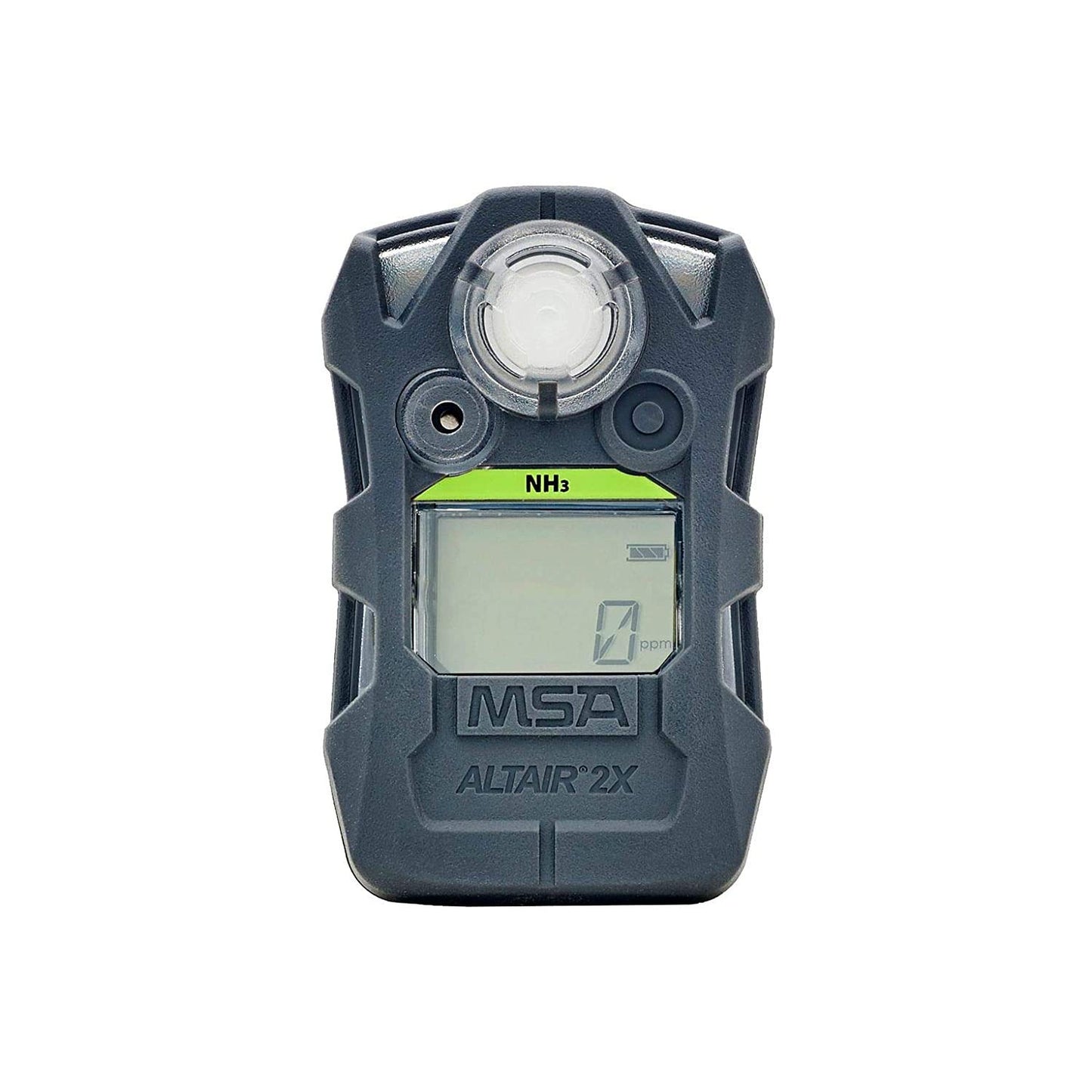 MSA 10154079 ALTAIR 2X Single-Gas Detector - (NH3) Ammonia (Low: 25ppm, High: 50ppm), Color: Charcoal, Portable Gas Monitor, Handheld, Durable, UL/CSA