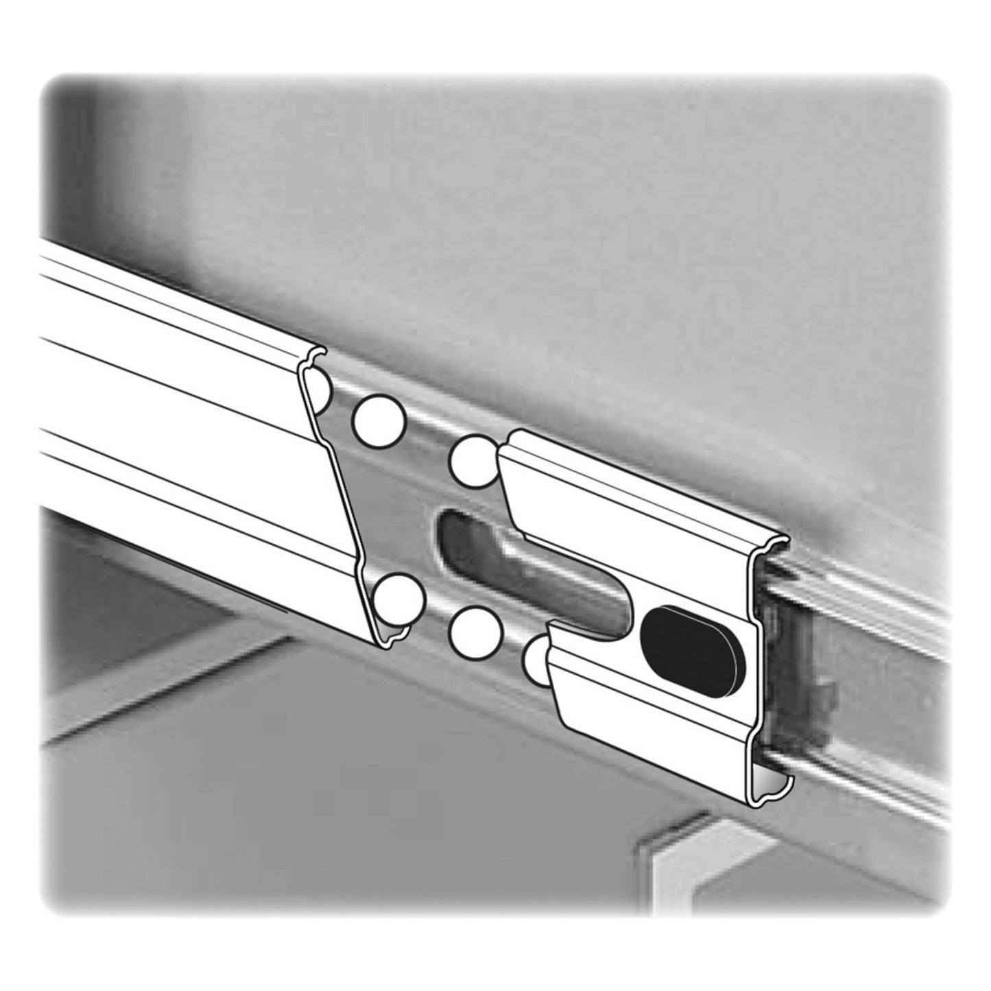 Lorell LLR42292 2-Drawer Vertical File, 15" x 22" x 28, Light Gray