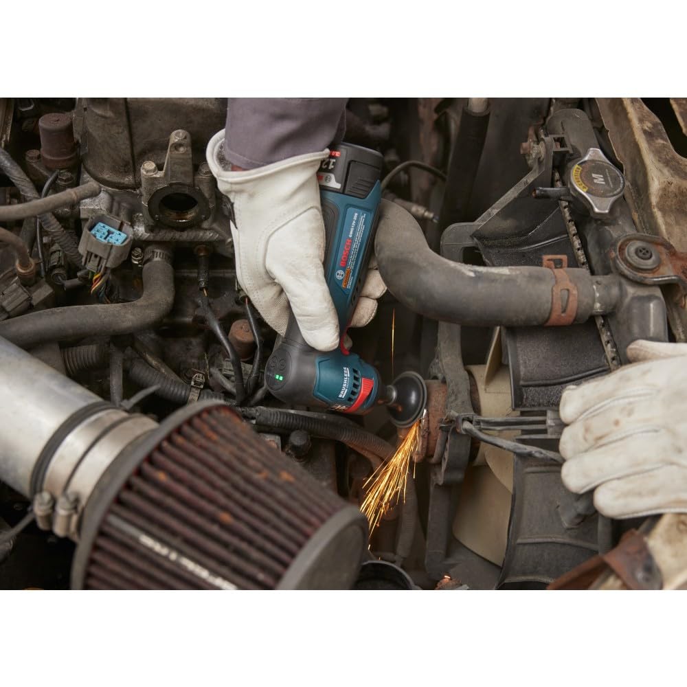 Bosch GWG12V-20SN 12V Max Brushless 1/4 In. Right Angle Die Grinder