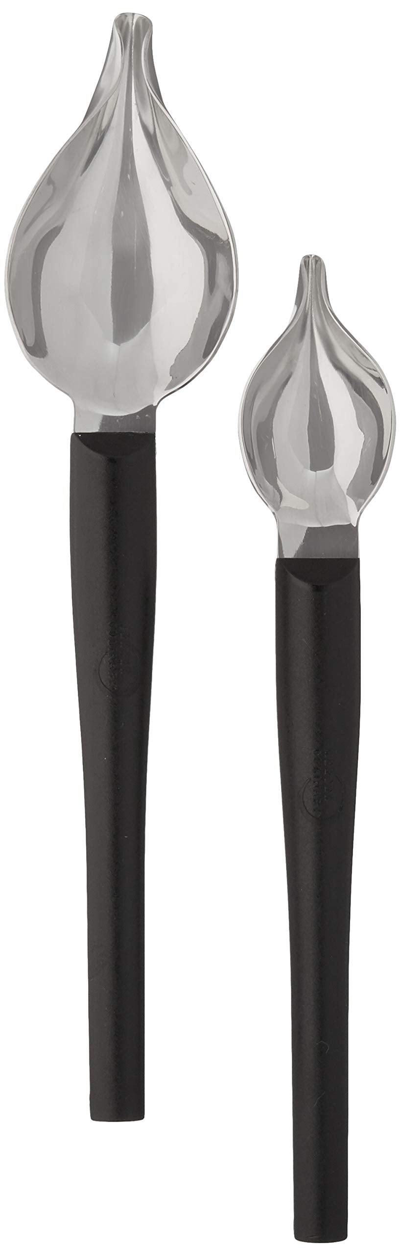 Mercer Culinary Precision Drawing Decorating Spoon Set, Large/Small, Stainless Steel