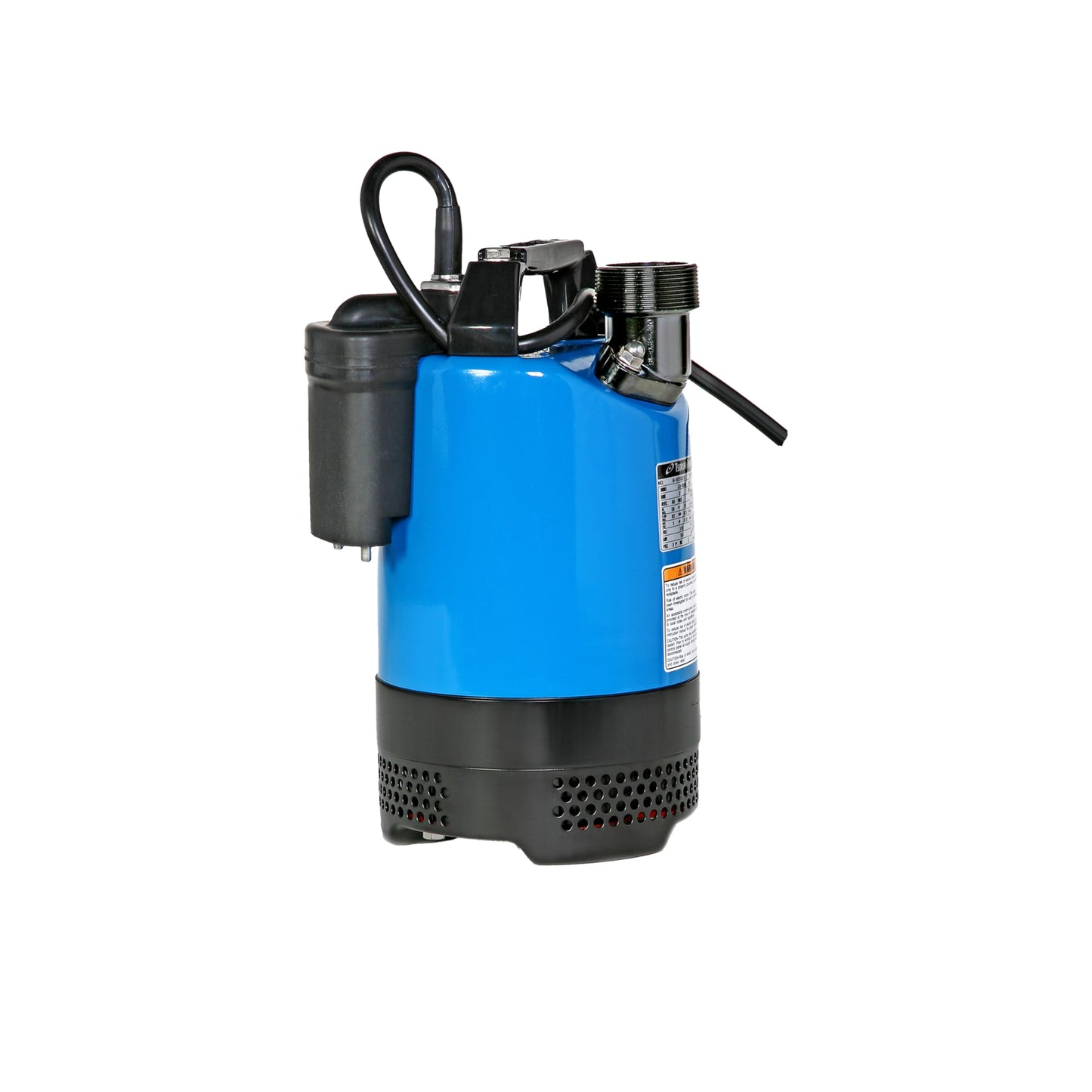 Tsurumi Pump LB-800A Submersible Dewatering Pump -Relay Switch 1 HP 115V 2 in Discharge For construction & dewatering applications where auto operation is needed | 80 GPM / 4800 GPH