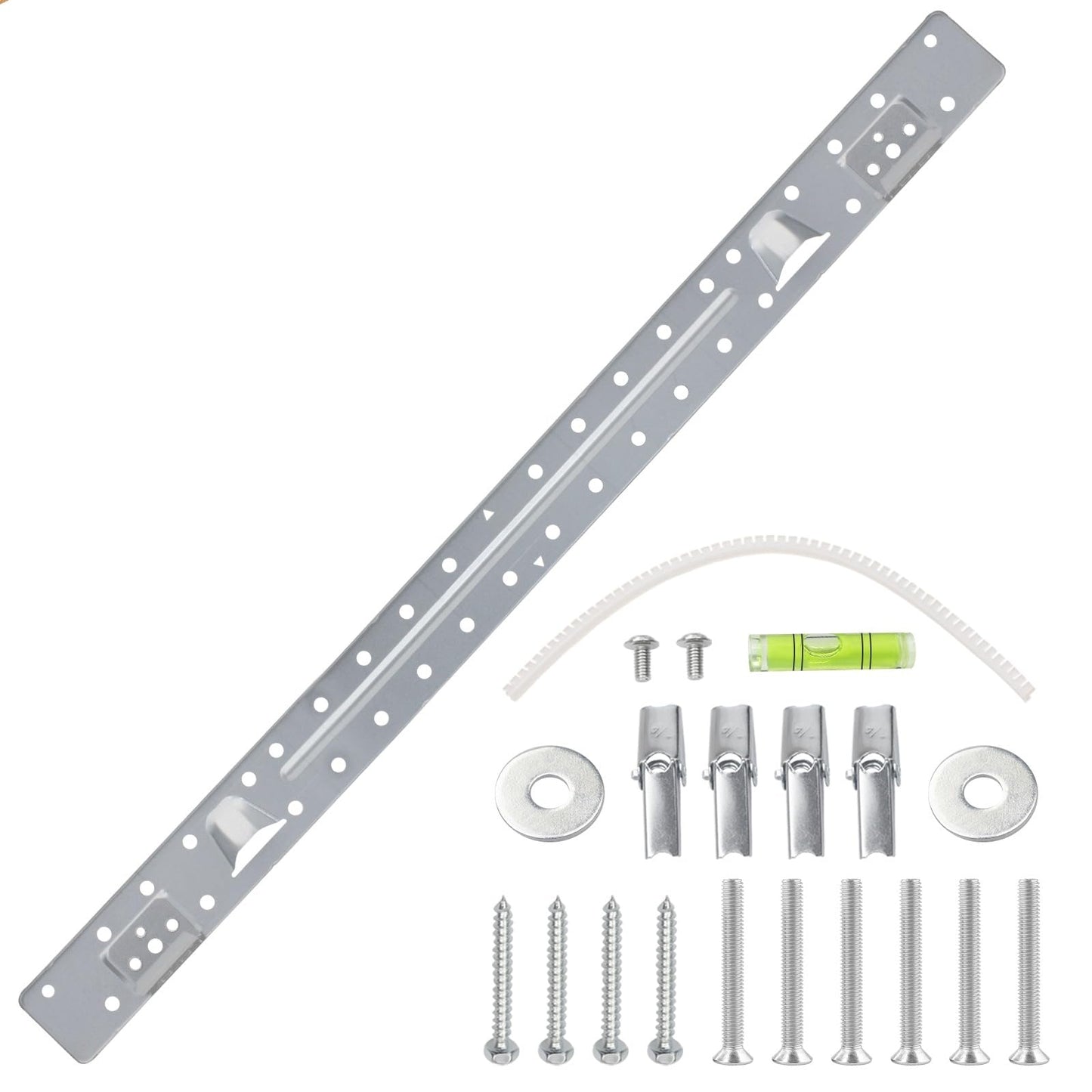 W10440498 W11025649 Microwave Mounting Plate Microwave Bracket Wall Mount Bracket Replacement for Whirlpool Amana Maytag Microwave Bracket Replaces AP6245752 PS12074431 W10821385, Length 29.6 in