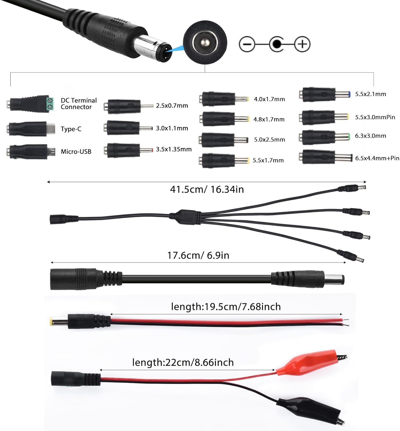 Amtake 72w 3V 24V 100V-240V Display,14pcs Tips,4-Way Universal Power Supply Adjustable DC ~ Variable Switching AC/DC