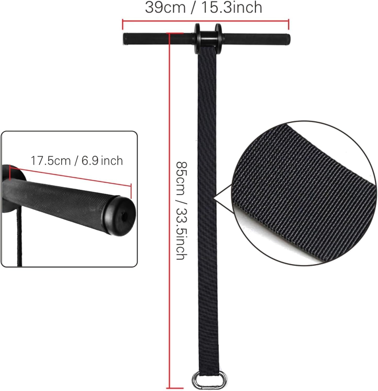 Upgraded Forearm Strengthener–Wrist Roller with Clicking Ratchet Feedback & Ergonomic Anti-Slip Grip | Wrist Power | Ideal for Muscle Building, Grip Training & Rehabilitation