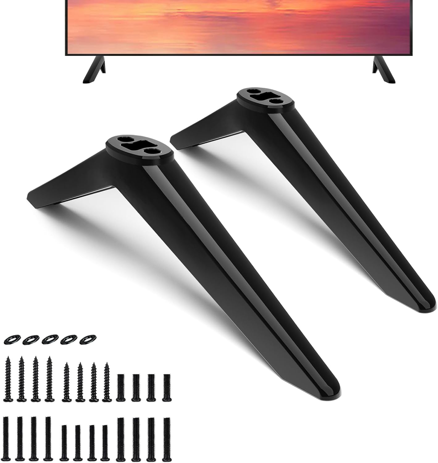 LC-40Q3070U, LC-43LB481U, LC-50Q7030U, LC-60Q7370U, LC-65P6000U TV Legs for Sharp TV Stand Base for Sharp Not Universal