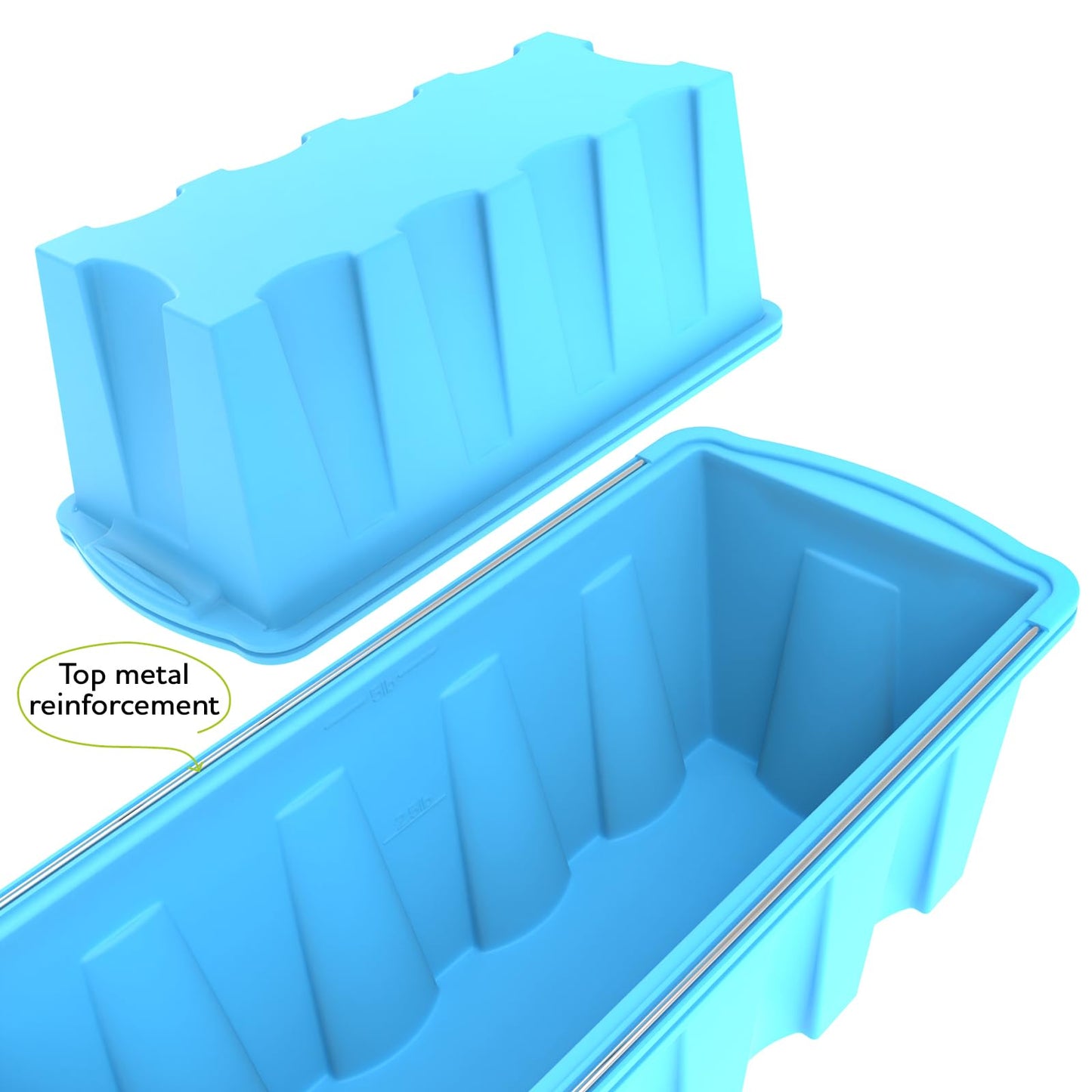 Extra Large Ice Block Mold 3 Pack-Makes three 5 lb Extra-large Ice cubes, Steel reinforced molds,Upgrade Ice Cube Maker，Ideal for Revitalizing Ice Baths or Chilled Coolers ，Reusable Silicone Molds